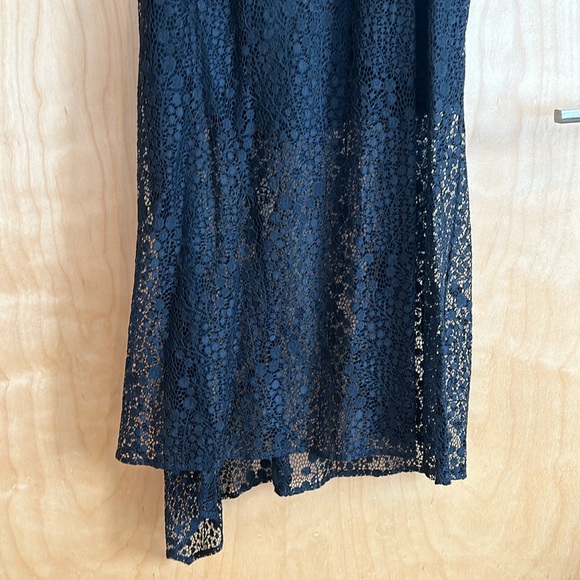 & Other Stories Black Lace Midi Dress - Picture 8 of 8